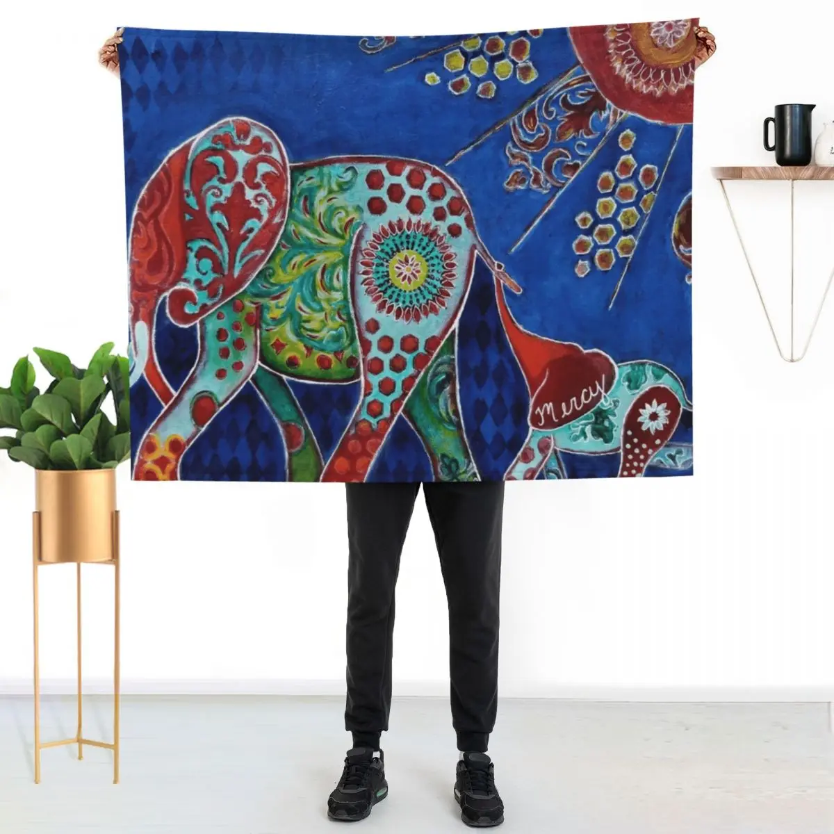 Mercy Follows Throw Blanket Decorative Sofas Thermal wednesday Luxury Throw Retros Blankets