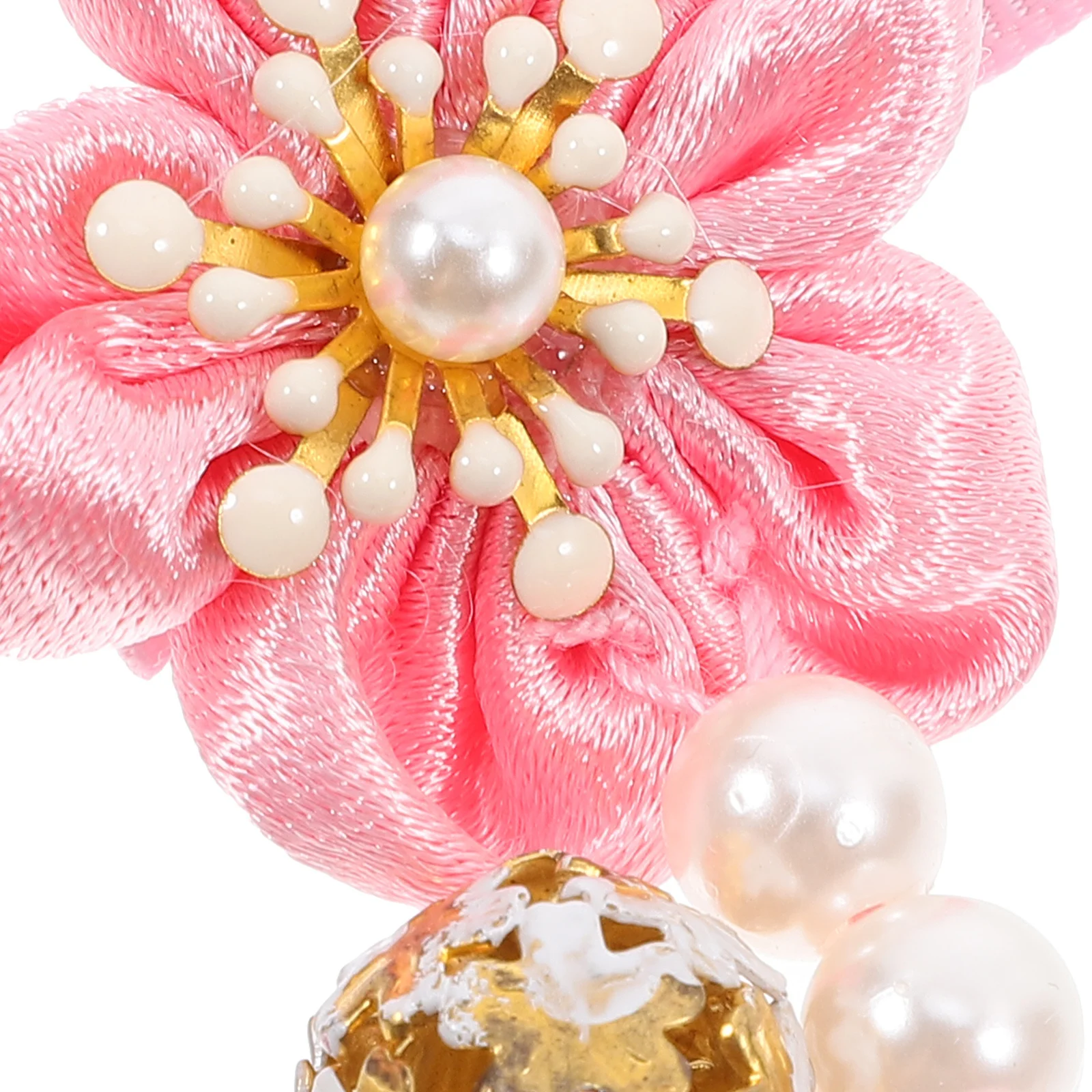 

1Pair Thick Chinese Style Tassel Hairpins Cute Kids Hair Accessories for New Year Party Daily Life Tassel Hairpin