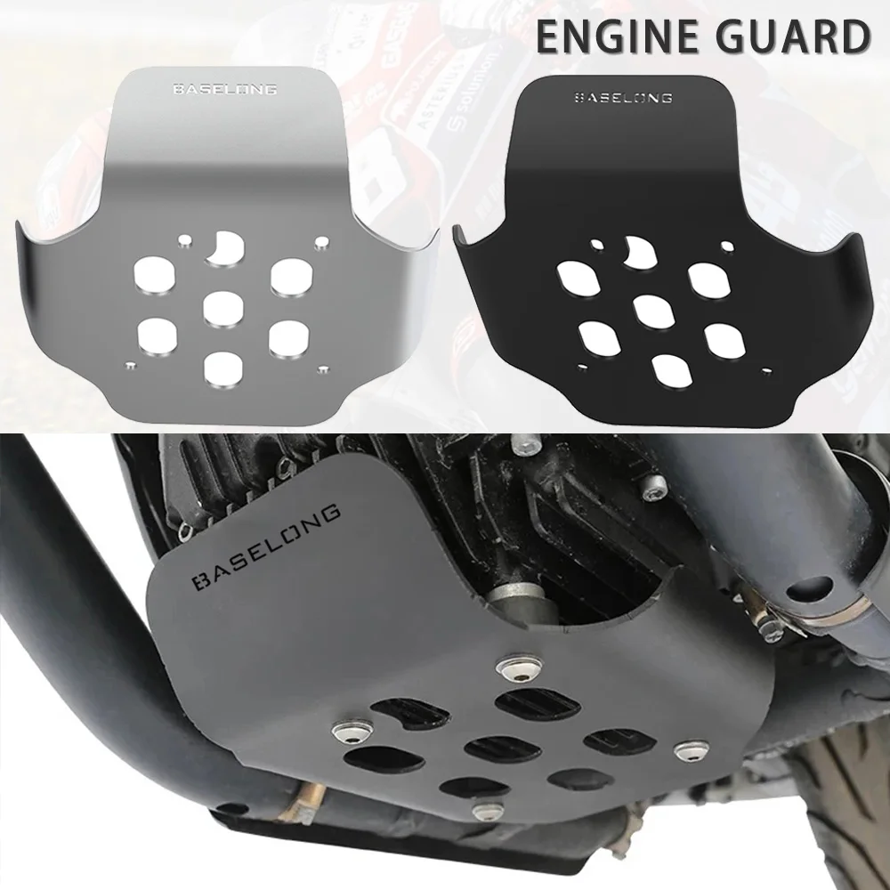 

2020-2026 Motorcycle Skid Plate Engine Bottom Cover Bumper Guard For Moto Guzzi V7 850 Stone V7 850 Special Custom V9 Bobber