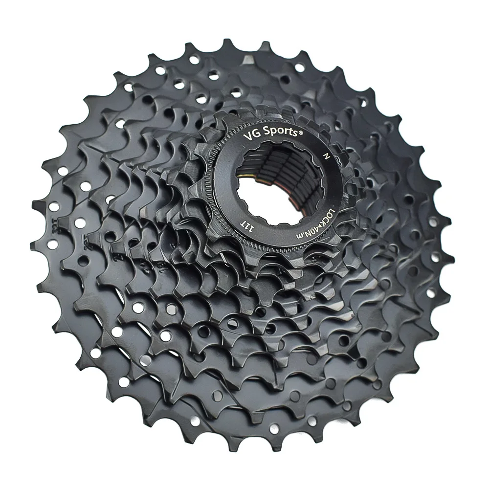 MTB bike Cassette 8/9/10/11/12s Road bike black flywheel Wear resistant ultra light large tooth flywheel HG bicycle accessories