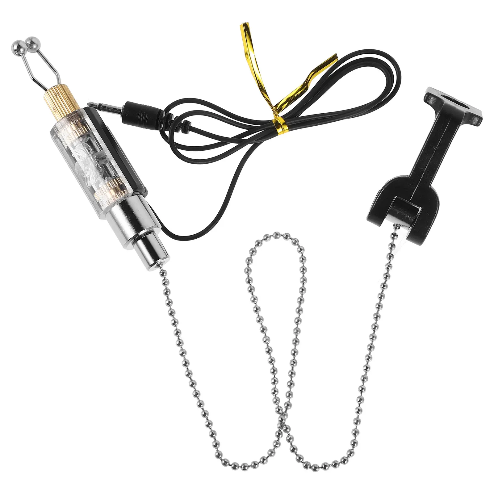 

Sea Rod Bite Indicator Fishing Alarm Bell Metal Alert Indicators Accessory Alarms for Rods Durable Sound