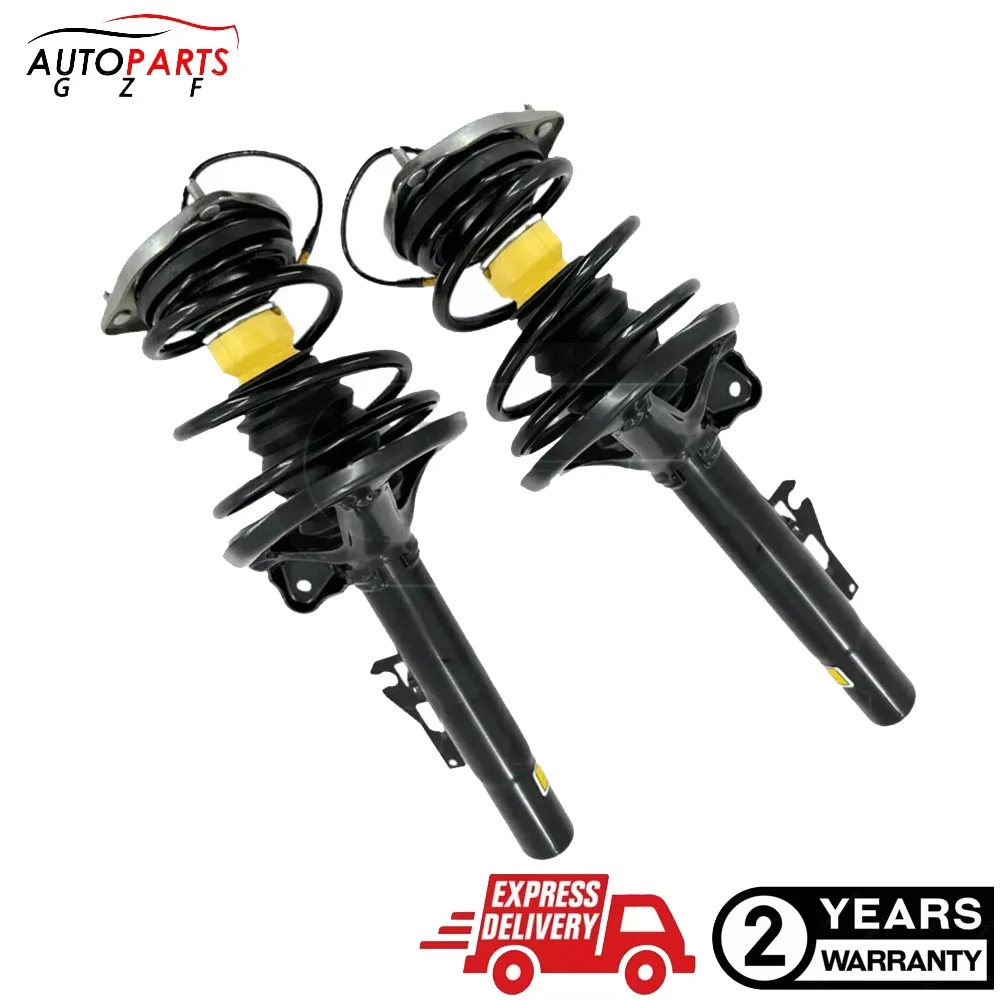 2X Front Shock Absorber Strut Assembly W/PASM Fit Porsche 911 997 4WD 2005-2012