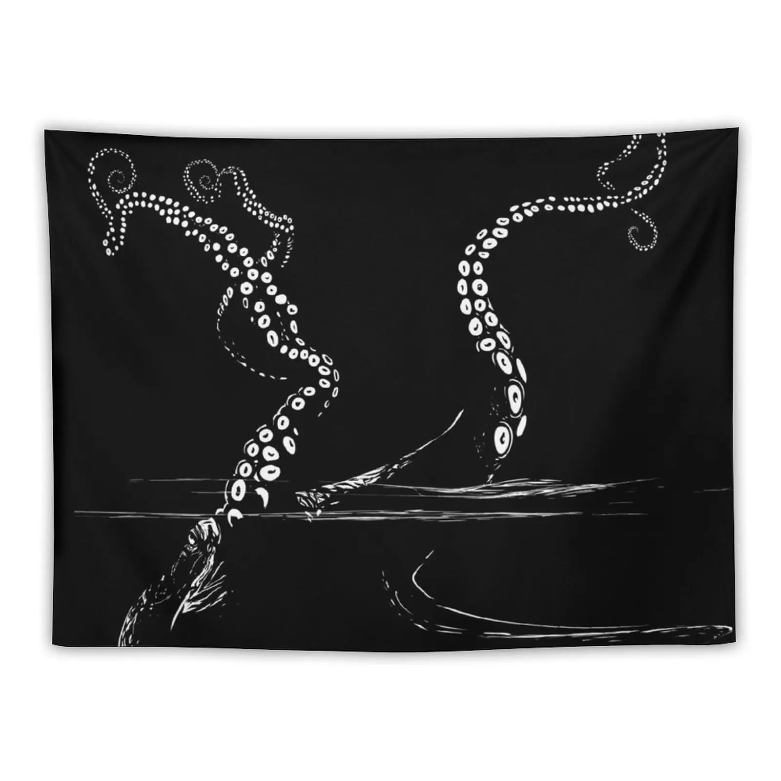 

octopus interference Tapestry Decoration For Home Art Mural Room Design Tapestry