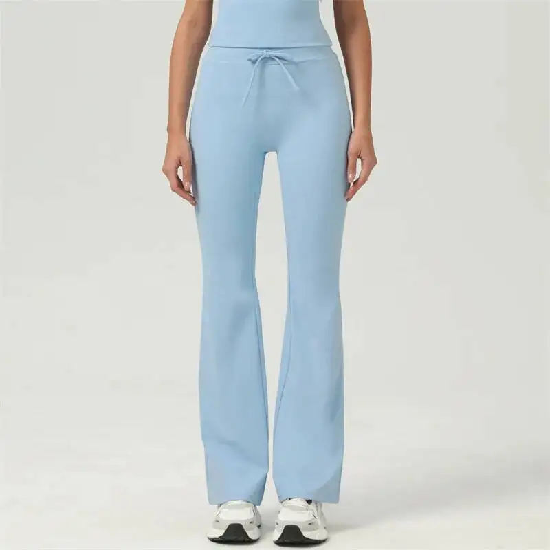 

Yoga Flare High Waist Workout Pants Sports Leggings Push Up Fiess Tights Women Trousers Gym Outfits Clothes