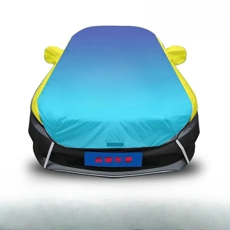 Anti-hail car cover Thickened Oxford cloth car cover Half cover Snow and rain proof