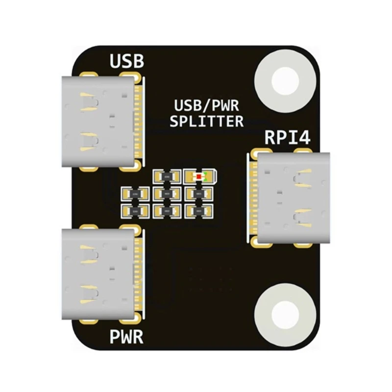 

USB-разветвитель питания для макетной платы RPi BliKVM и PiKVM KVM over IP, сменная плата дистрибьютора, Прямая поставка