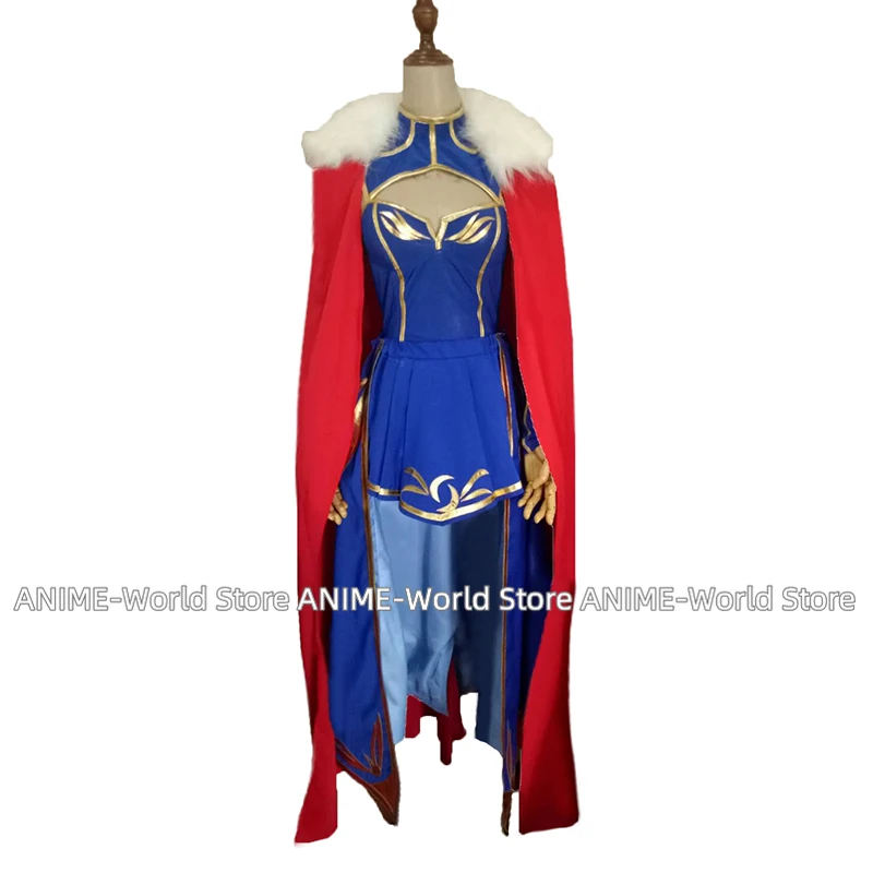 《Custom Size》Saber Fgo Cosplay Lancer Fate Grand Order Lancer Cosplay Costume Altria Pendragon Wig Cosplay Customized