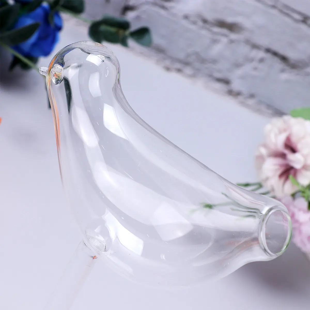 1Pcs Sophisticated Bird Vase Versatile Flower Container for Fresh Dried Flowers Living Room Bedroom Office Decor