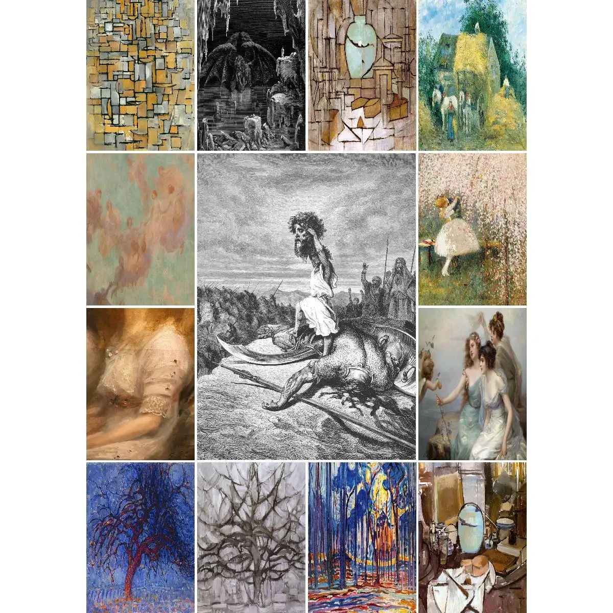 Camille Pissarro Contemporary Art Poster  Modern Interior Design Wall Decor Print Collection