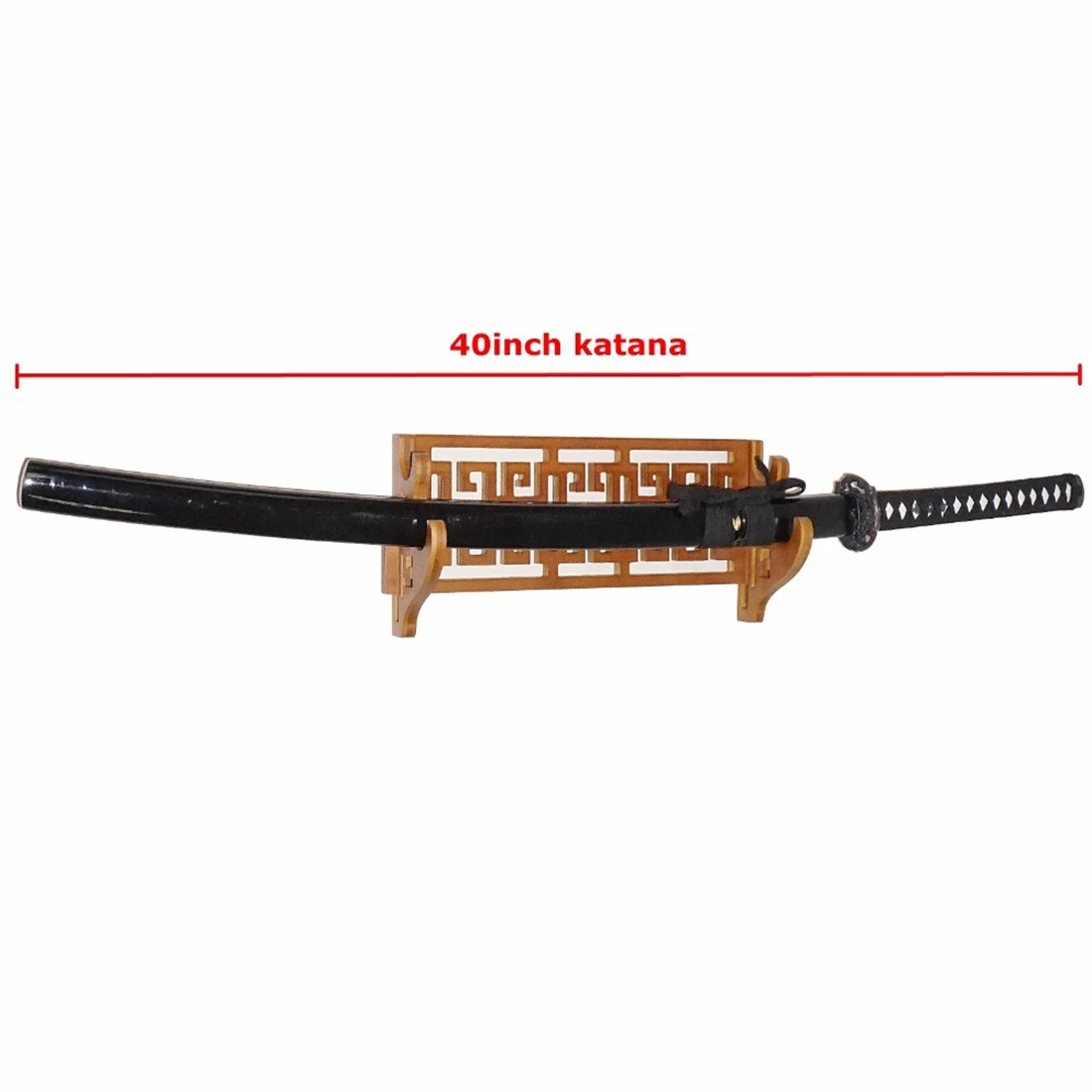 Classical Sword Holder Wall Mount Bamboo Samurai Sword Rack Hanger Katana Wakizashi Tanto Genji Stand 2 Layer