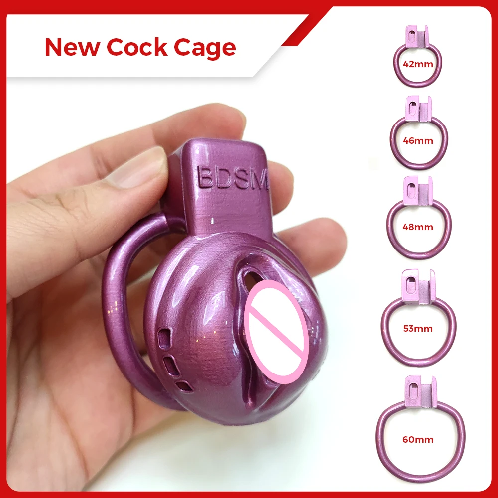 BDSM Pussy Vaginal Chastity Cage Devices Small Male Bondage Cock Cage Slave Penis Ring Sex Shop 18+ Gay Ladyboy Sex Toy for Men