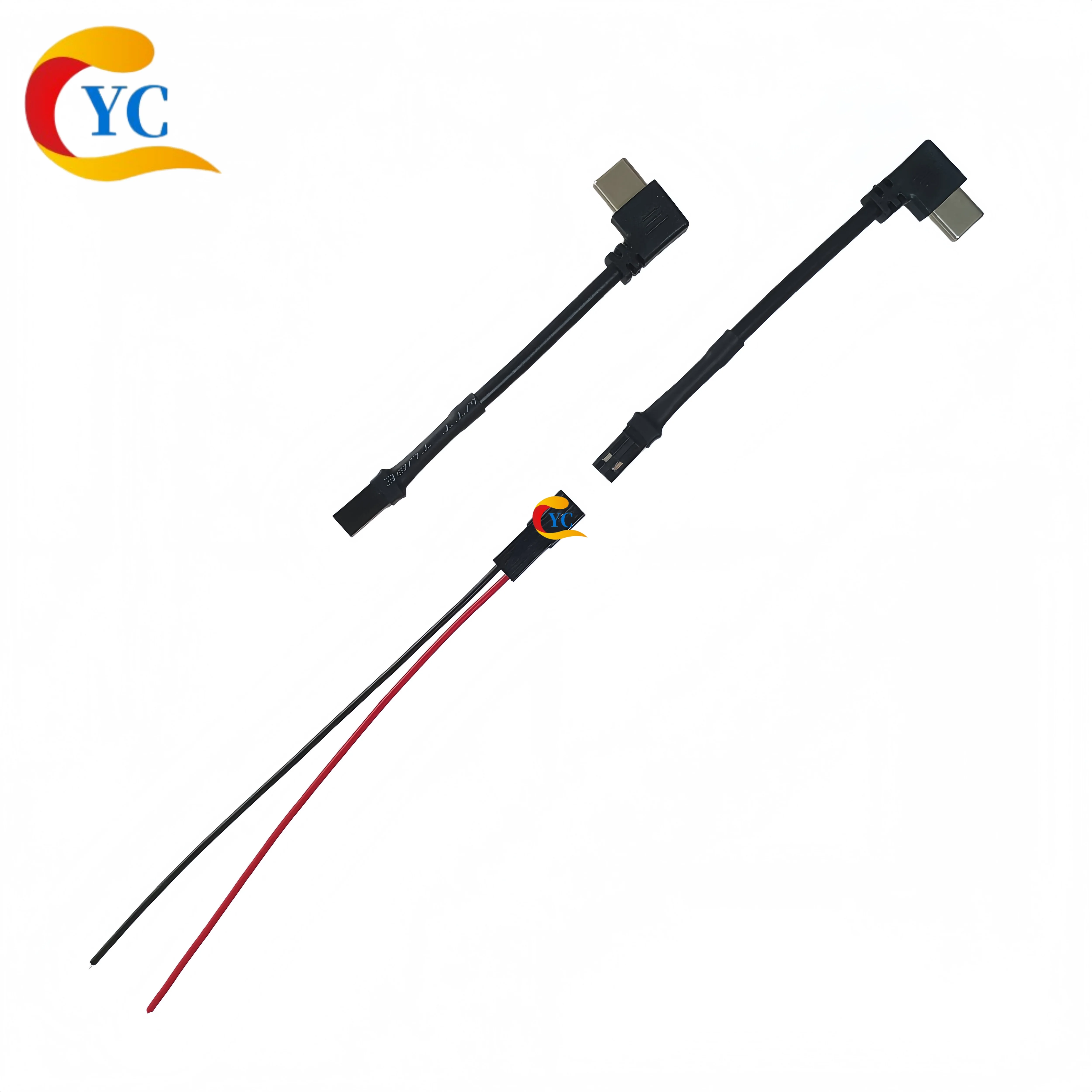 Mobile Phone Holder Micro Type-C Charging Board Elbow Plug Cable Jst Male and Female Connector 2P Heating Wrap Silicone Cold-Resistant Magnetic Cable