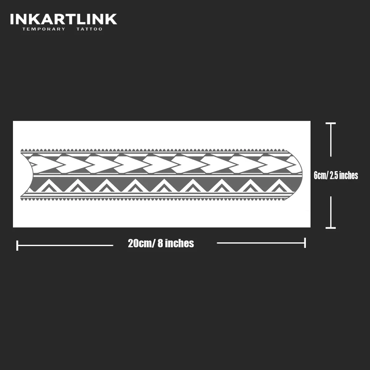 وشم مؤقت لحزام الذراع، آخر حتى 15 يومًا، ملصق سحري شبه دائم مقاوم للماء بتقنية جديدة. #4