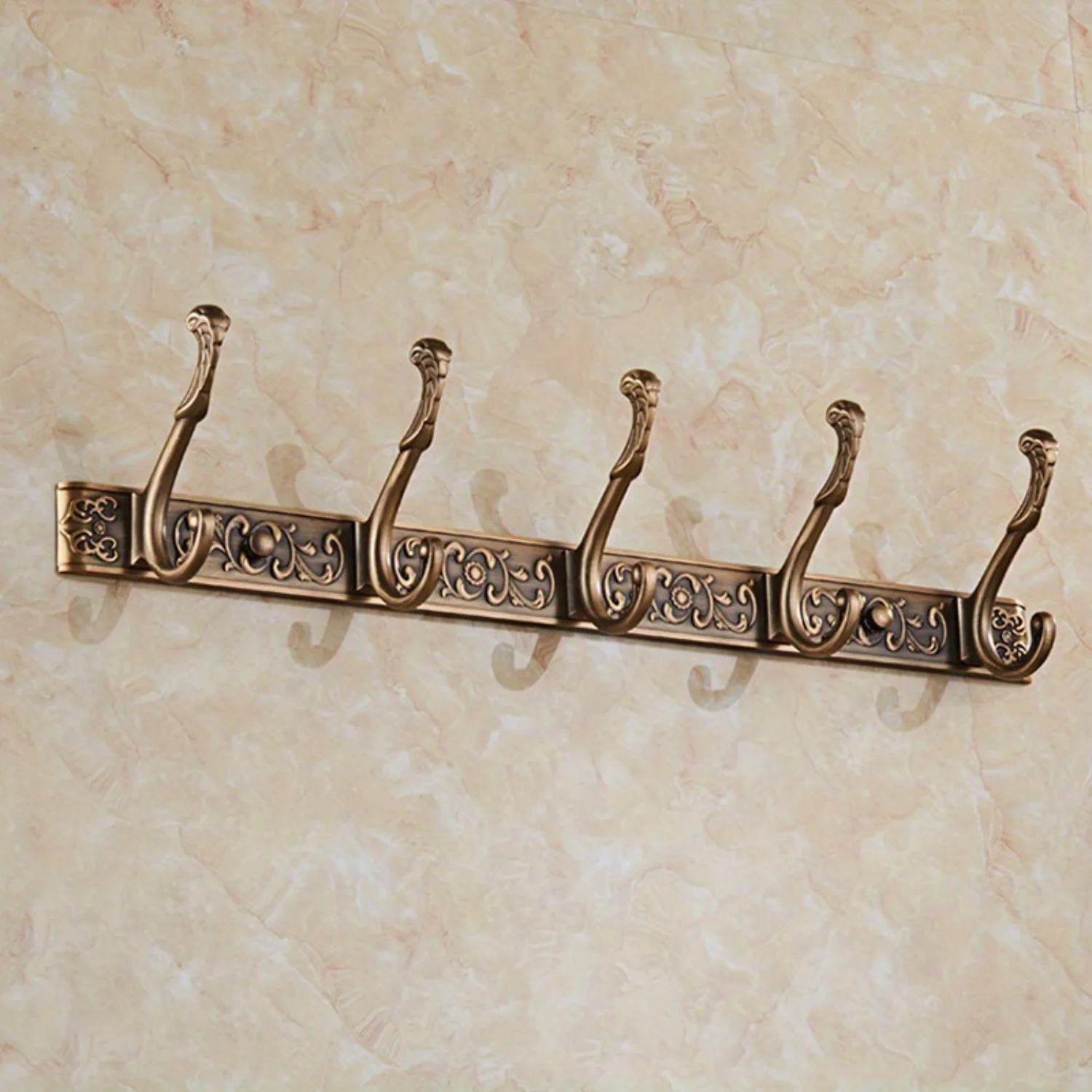 Over The Door Coat  Rack With , Hanging Row Hook For Hats, Keys, Household Space Saving Organizer Entryway, Bathroom, Bedr
