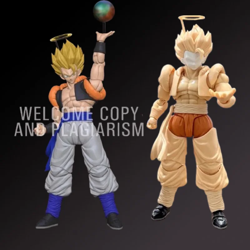

2025 New Demoniacal Fit Gogeta Figure Dragon Ball Z SHF Gogeta Super Saiyan Trunks Action Figure Model Toy Gifts