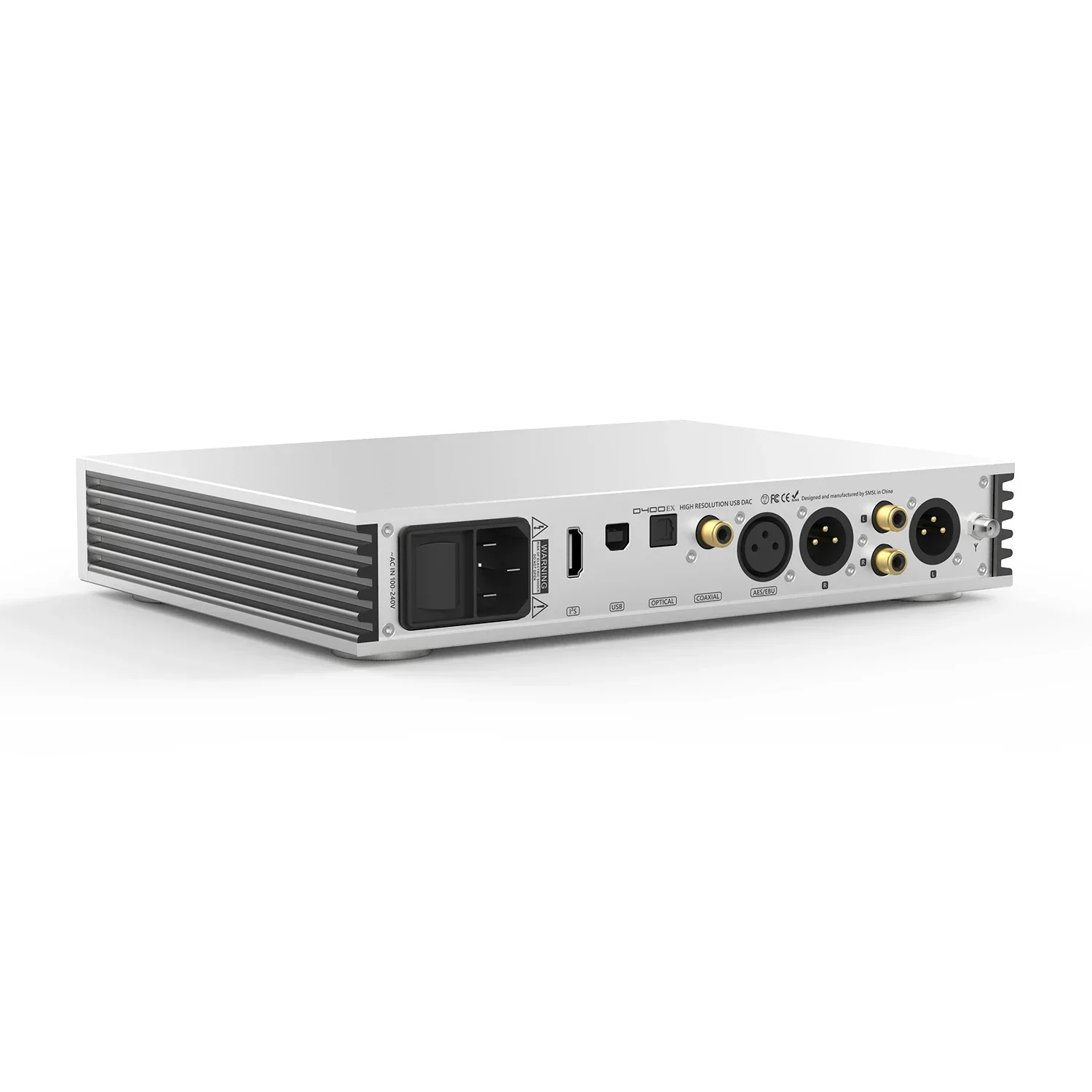 New SMSL D400EX AUDIO DAC 1*AK4191 2*AK4499EX OPA1612A LME49720 XU316 MQA-CD DSD512 32bit/768kHz BT I2S With Remote Control