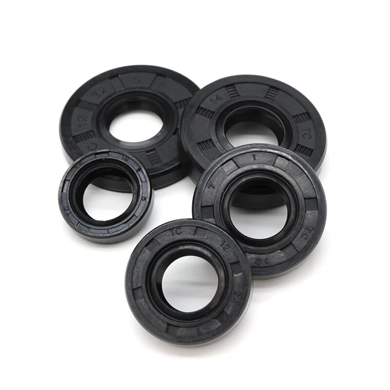 2pcs Inner Dia 8 - 25mm TC/FB/TG4 Type Skeleton Oil Seal Gaskets NBR Nitrile Rubber Lip Seals For Rotary Shafts