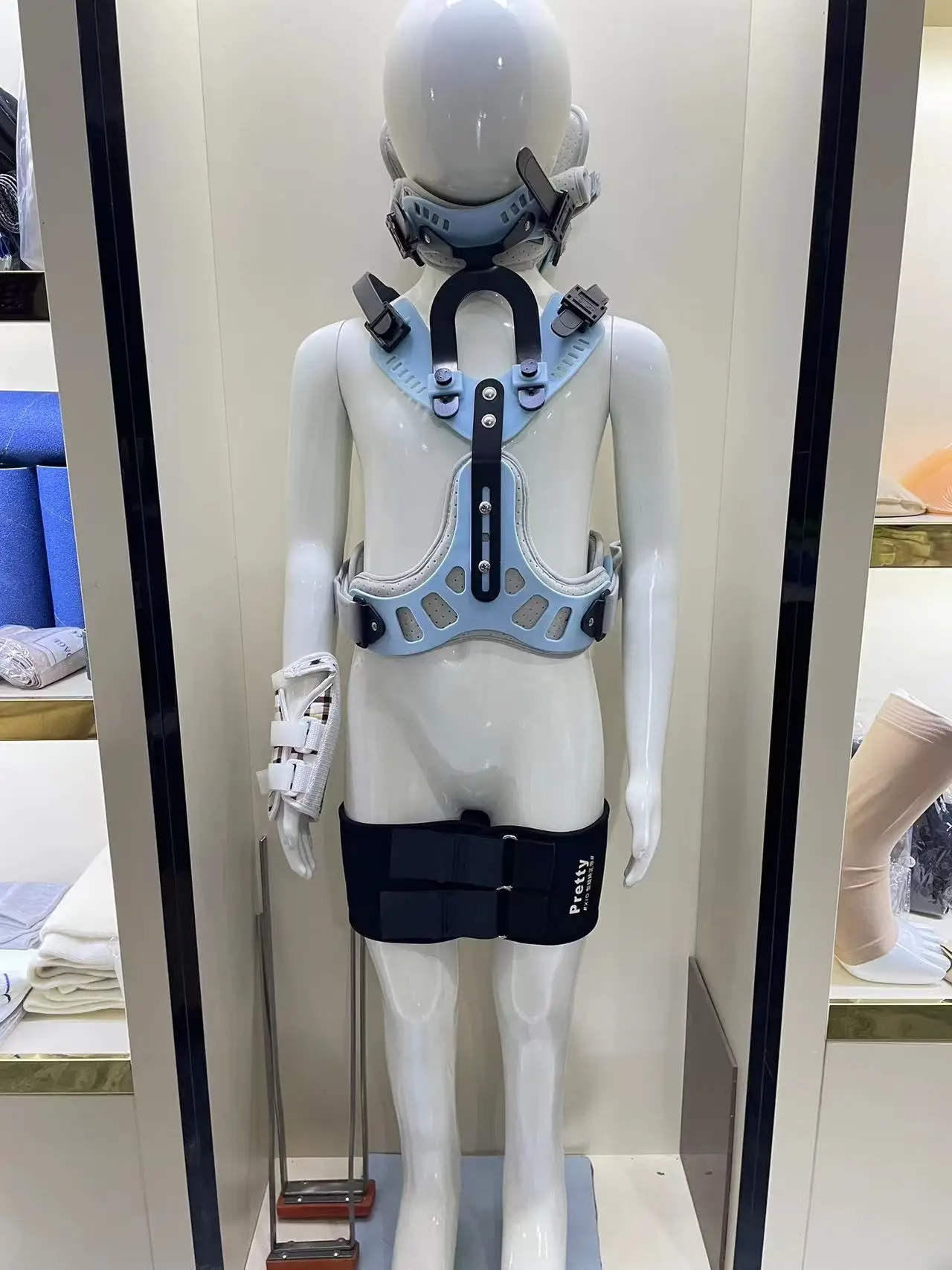 頭頸部胸部リハビリテーション機器のためのサポート療法用調節可能な頸椎カラー