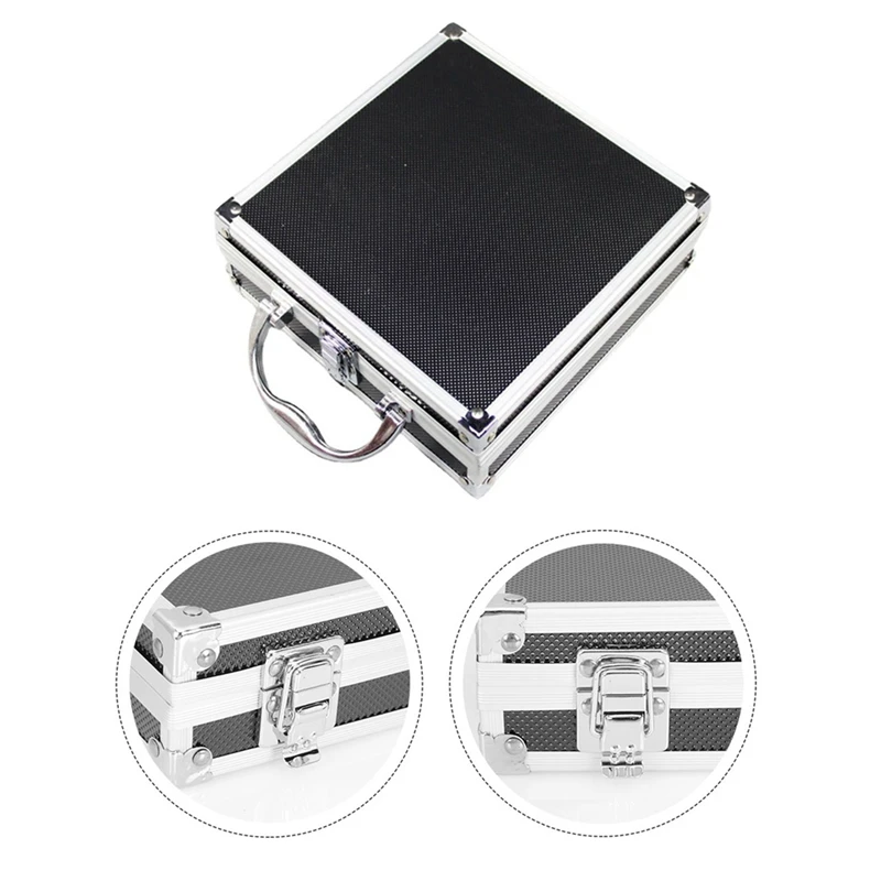 Aluminum Alloy Toolbox Accessories Storage Box Practical Aluminum Suitcase Small Toolbox Storage Box Durable Easy To Use