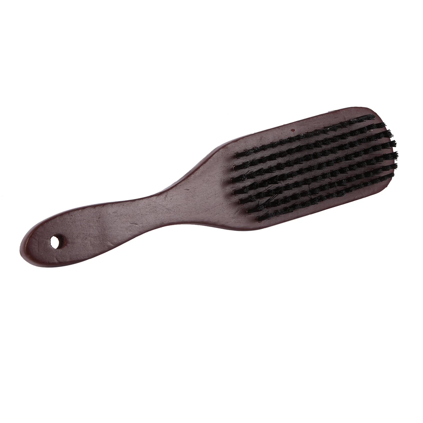 BAAU Fade Brush Comb Scissors Cleaning Brushes Barber Shop Skin Fade Vintage Oil Head Broken Hair Shape Carving Cleaning Brush T