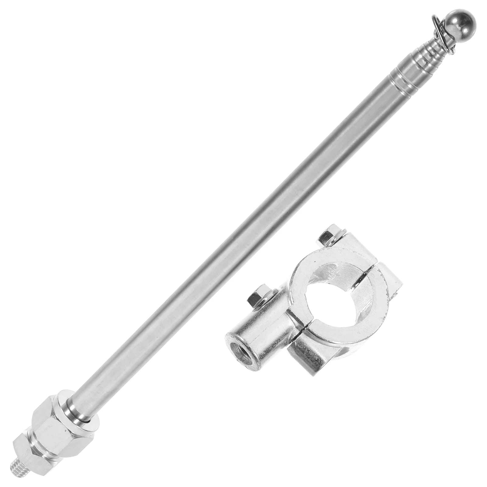 

Motorcycle Flagpole Handlebar Mounting Stand Aluminum Alloy Telescopic Flagpole Holder Bicycle & Motorcycle Accessories Bracket