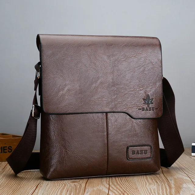 Luksusowa marka Vintage Messenger Torby Mężczyźni Skórzana torba na ramię Męska torba na ramię Brązowa czarna torba biznesowa Torba na ramię dla mężczyzn