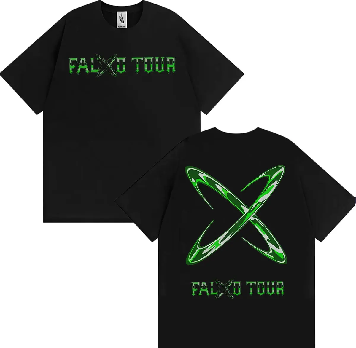 Rapper Feid Ferxxo Album 2026 Tour Merch T-Shirt Herrenmode Punk Hip-Hop T-Shirts Sommer-Oberteile Bequemes T-Shirt Streetwear – Detail 2