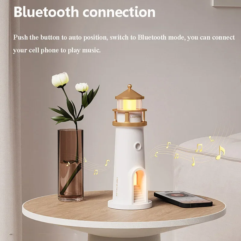 Bedroom Bluetooth Speaker Moonlight Projection Light Music Box Brightness Adjustable Timer off Night Light MP3 Music Player Gift