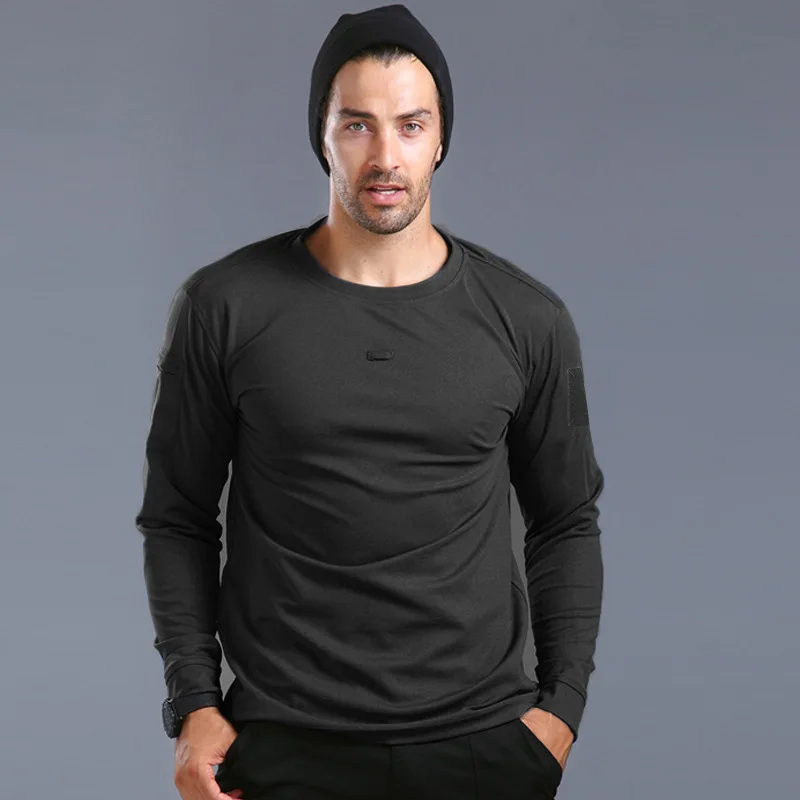 Tactical Outdoor Long-sleeved Crew-neck Quick-drying Base Shirt