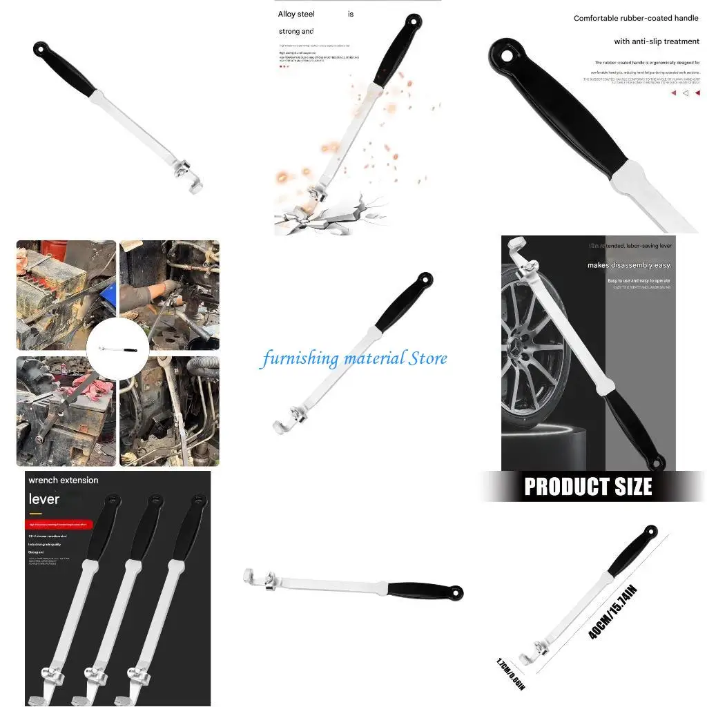 

Y5GD Ergonomic 1/2Inch 3/8Inch Wrenches Adapters With Portable Ergonomic Handle Design