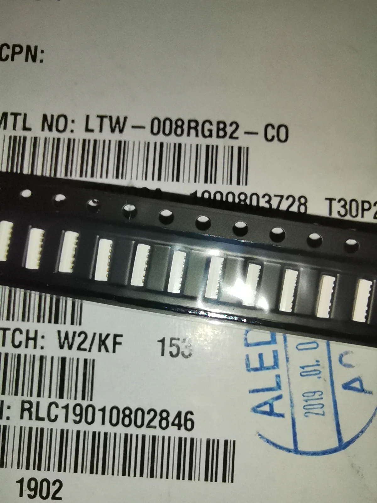 

50Pcs/020 SMD LED LTW-008RGB2-CO Full Color RGB Red Blue Emerald Green Side Glow
