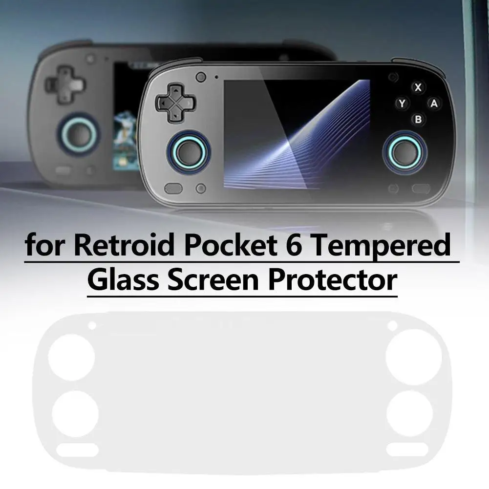 

Защитная пленка из закаленного стекла для Retroid Pocket 6, HD-качество, защита от царапин, олеофобное покрытие, покрытие от края до края