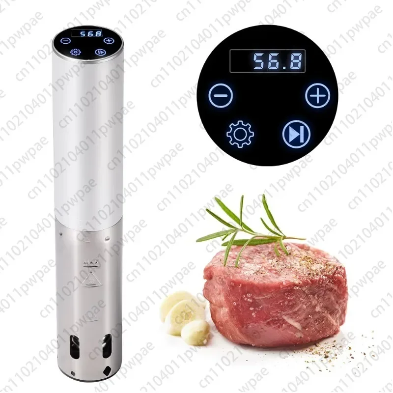 Sous Vide Cooker Immersion Circulator Rapid Heating with Touchscreen Precise Temperature and Time Control