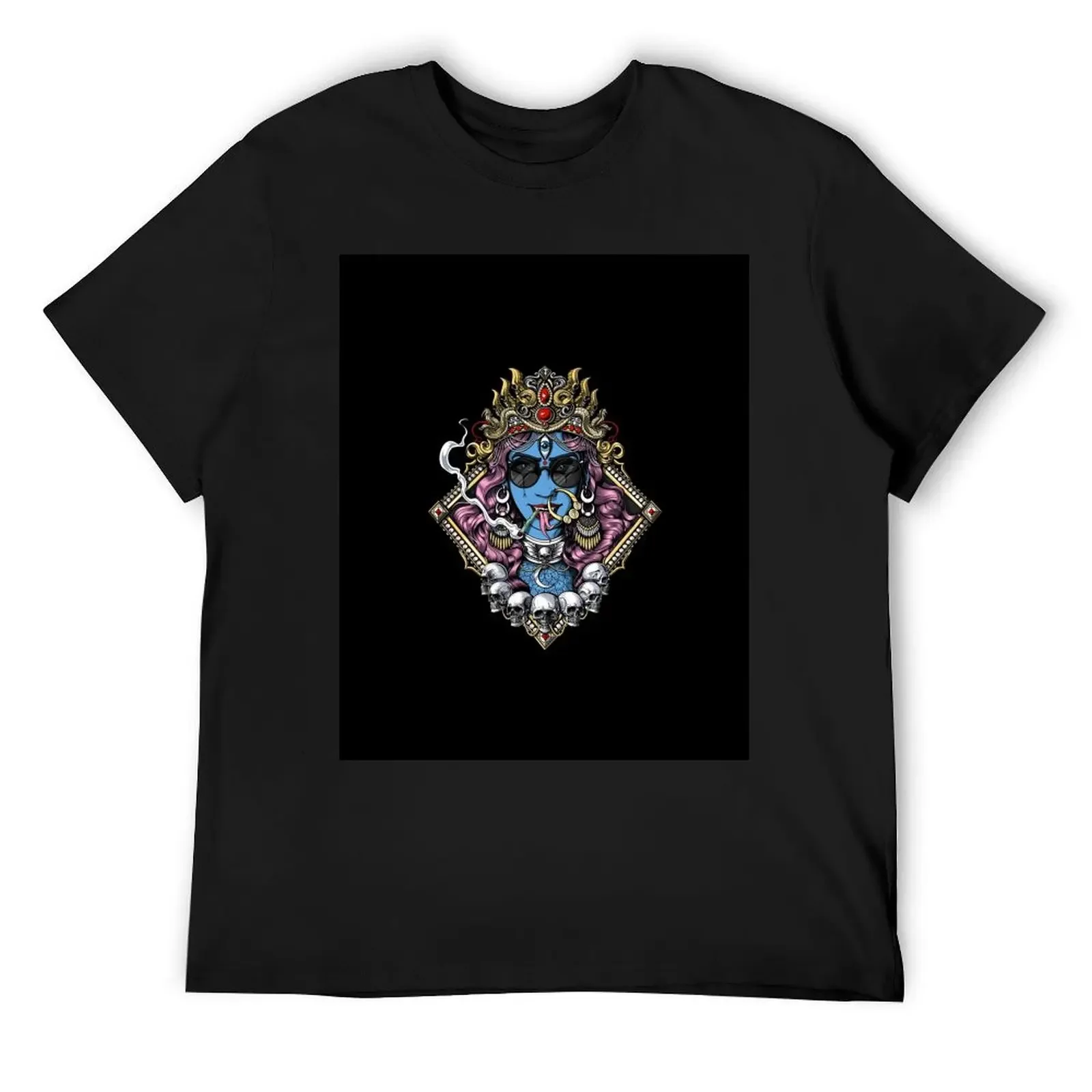 Kali Hindu Goddess Hippie T-Shirt sweat shirts graphic tees summer top mens shirts graphic tee