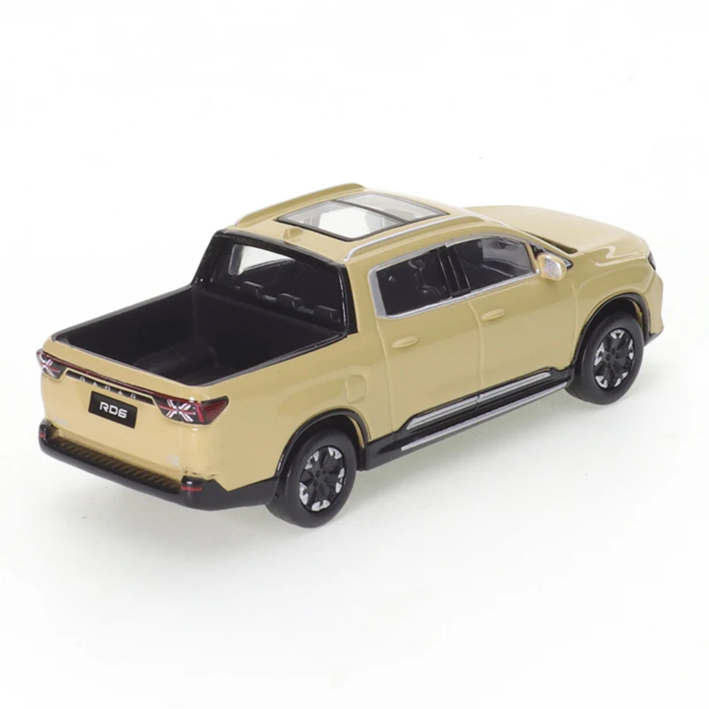 XCARTOYS-Radar RD6 Pickup Truck, Morning Mist Green Car Alloy Vehicle, Diecast Metal Model, Kids Xmas Gift Brinquedos para Meninos, 1: 64