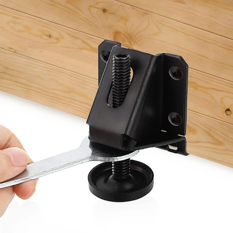 Nivelador ajustável do pé da tabela m2ee com porcas do fechamento para armários da tabela da mobília