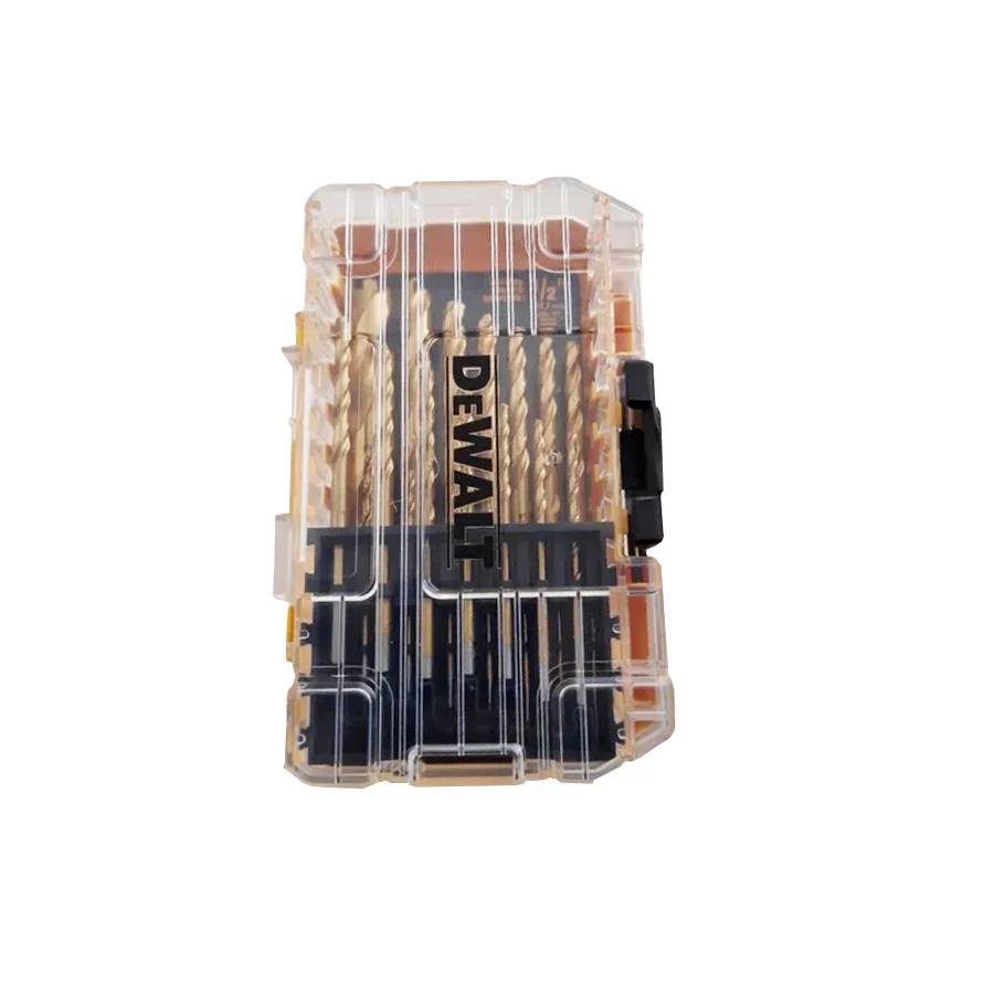 dewalt-dw1361-titanium-pilot-point-drill-bit-set-21pcs-electric-drill-bit-woodworking-twist-drill-power-tool-accessories