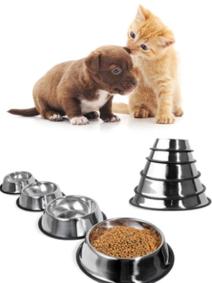 cat food bowl stainless steel