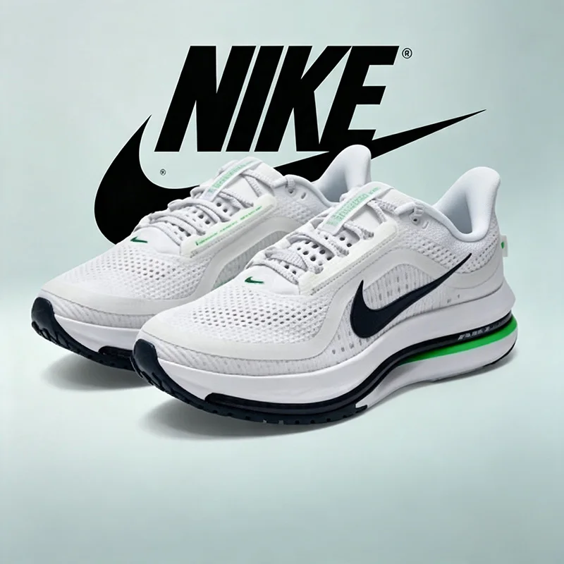 NIKE Official Authentic Men's New Running Sneakers White Shoes for Leisure and Sports, Model HQ2592-110
