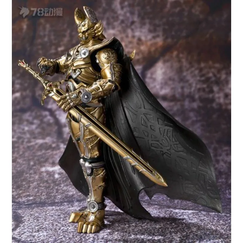 BANDAI Osoriginal De Lord of The Rings, Mobiele, Golden Knight, Getande Wolf Anime Action Figure Model Speelgoed Cadeaus voor Jongen