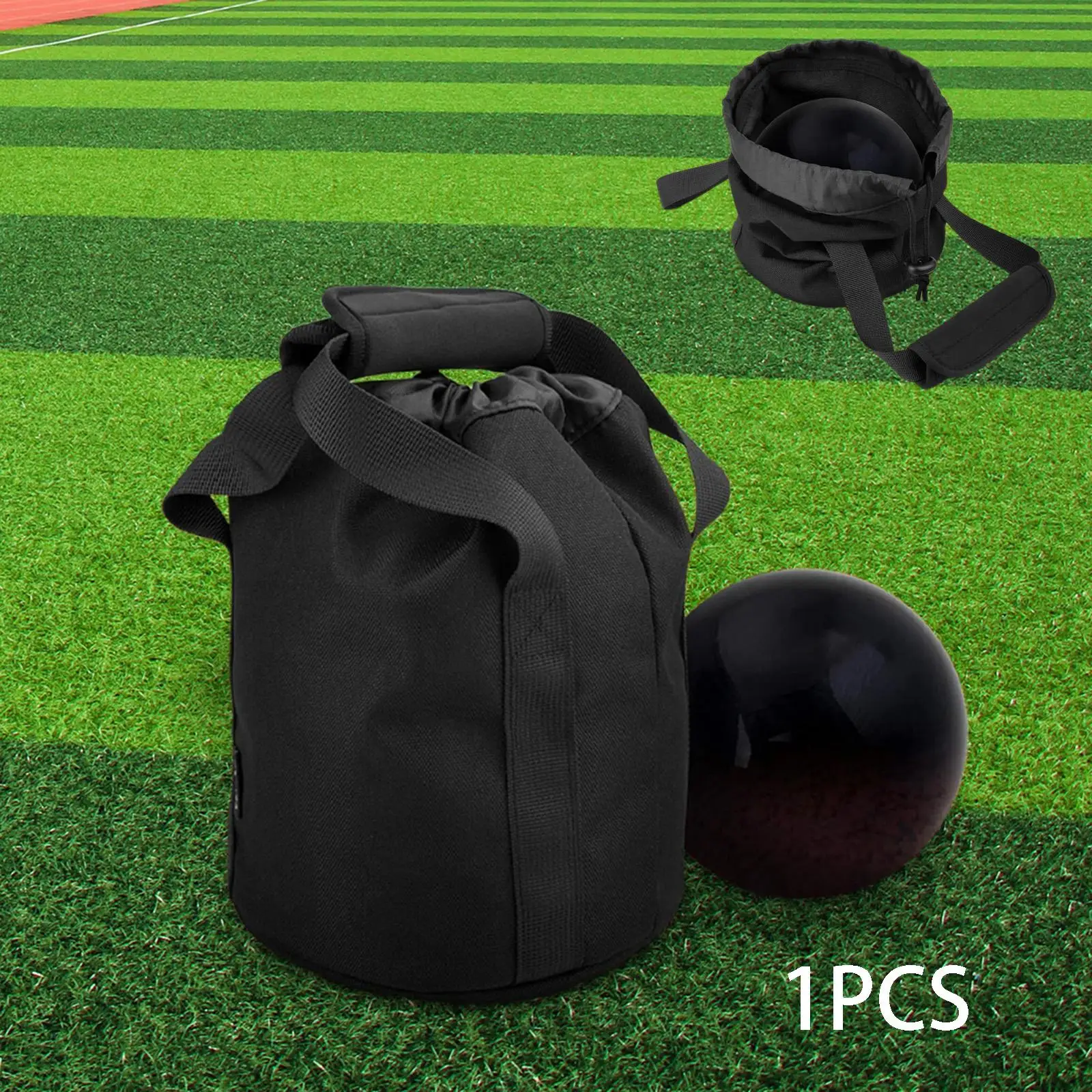 Pitching Ball Bag Portable Pouch Handheld Shot Put Bag for Practice Outdoor