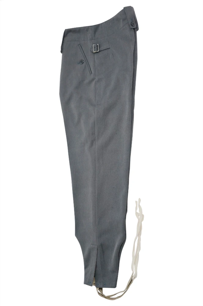 GUDD-009 WWII Deutsche Elite M43 Steingraue Gabardine-Hose Keilhosen