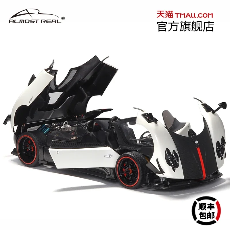 1:18 Pagani Zonda Cinque convertible fully open, alloy die cast static car fashion play model, adult advanced collection pieces.