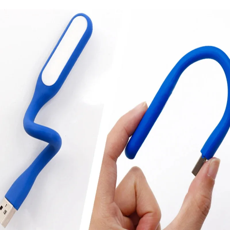 1-9 قطعة USB مصباح ليد المحمولة القراءة ضوء 5 فولت 1.2 واط مصباح USB صغير طوي البصر ضوء لبنك الطاقة الكمبيوتر المحمول المحمول