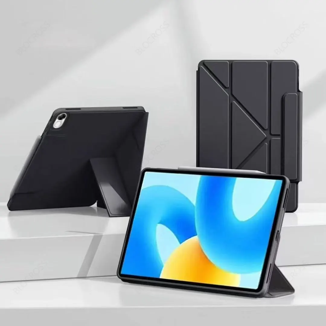 Multiple Stand Angles Case For Xiaomi RedMi Pad SE 11 Pad 2 Pro 12.1 PU Leather Cover For Redmi Pad 2 Mipad 5 6 11 7 8 Pro 11.2