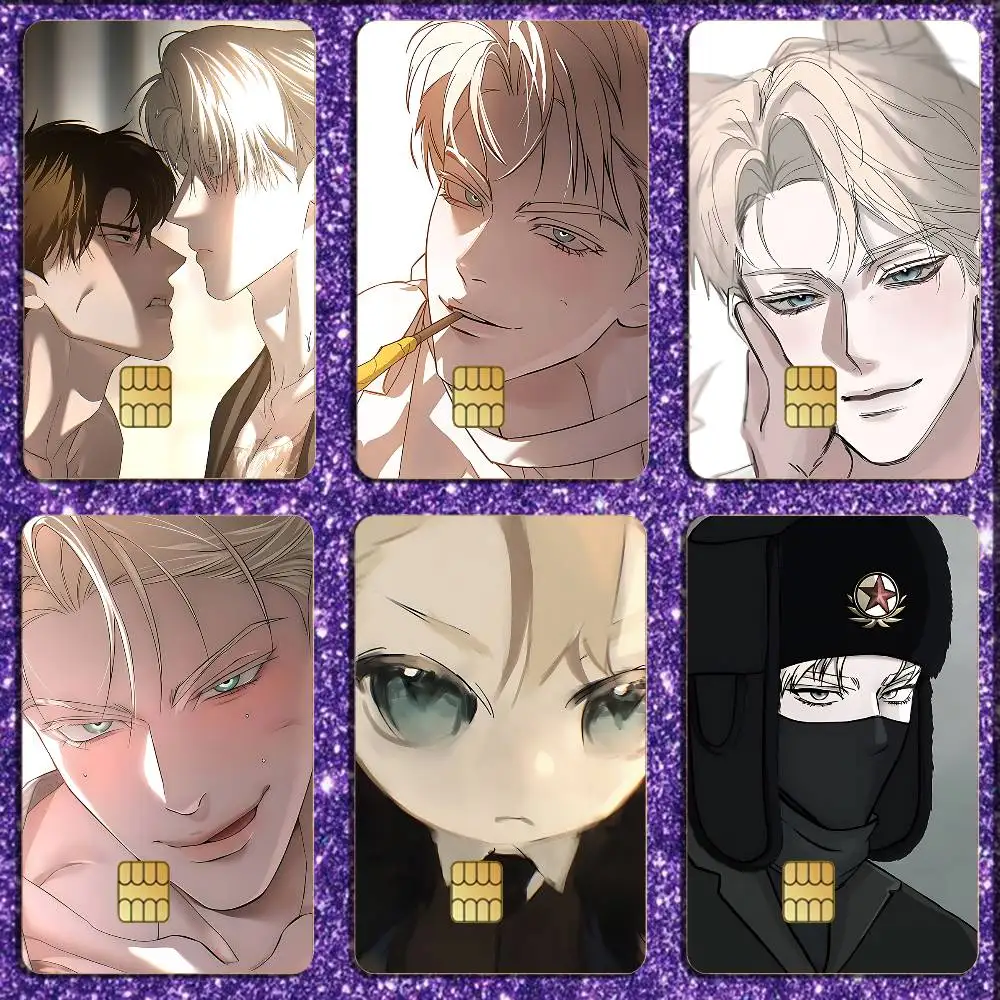 

Manga C-Codename Anastasia Card Sticker Diy Decorate Exquisite Bank Card Decals Patch Documents Birthday Gift