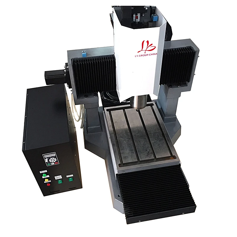 DIY  3040 Full Cast Iron CNC Steel Cutting Wood Engraver Carving Milling Engraving Machine 4 Axis Metal CNC Router Machine