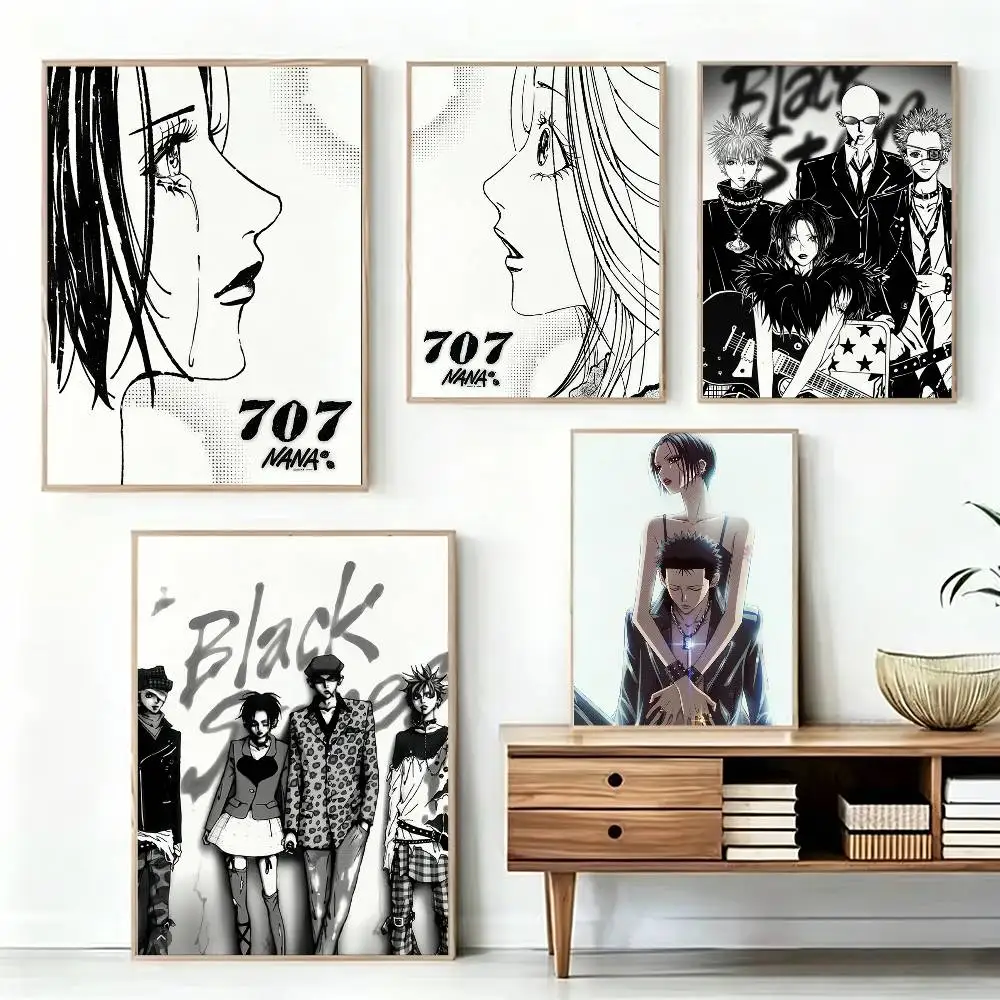 

Japanese Classic Anime N-NA N-NA Poster Waterproof Wall Art Sticker For Bar Living Room Vintage Decor High Quality Print Gift