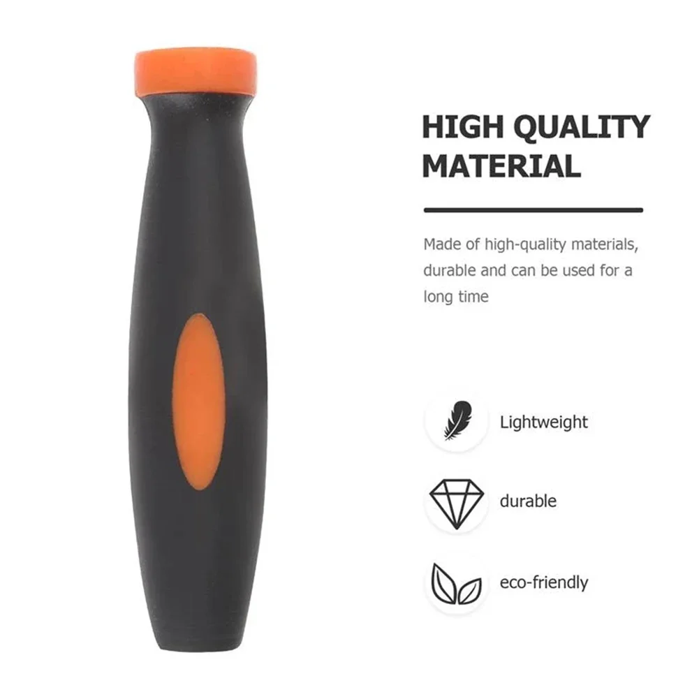 10szt Gumowe uchwyty pilników o średnicy otworu 3mm Metalowe uchwyty pilników do obróbki drewna Gumowe uchwyty pilników do małych plików