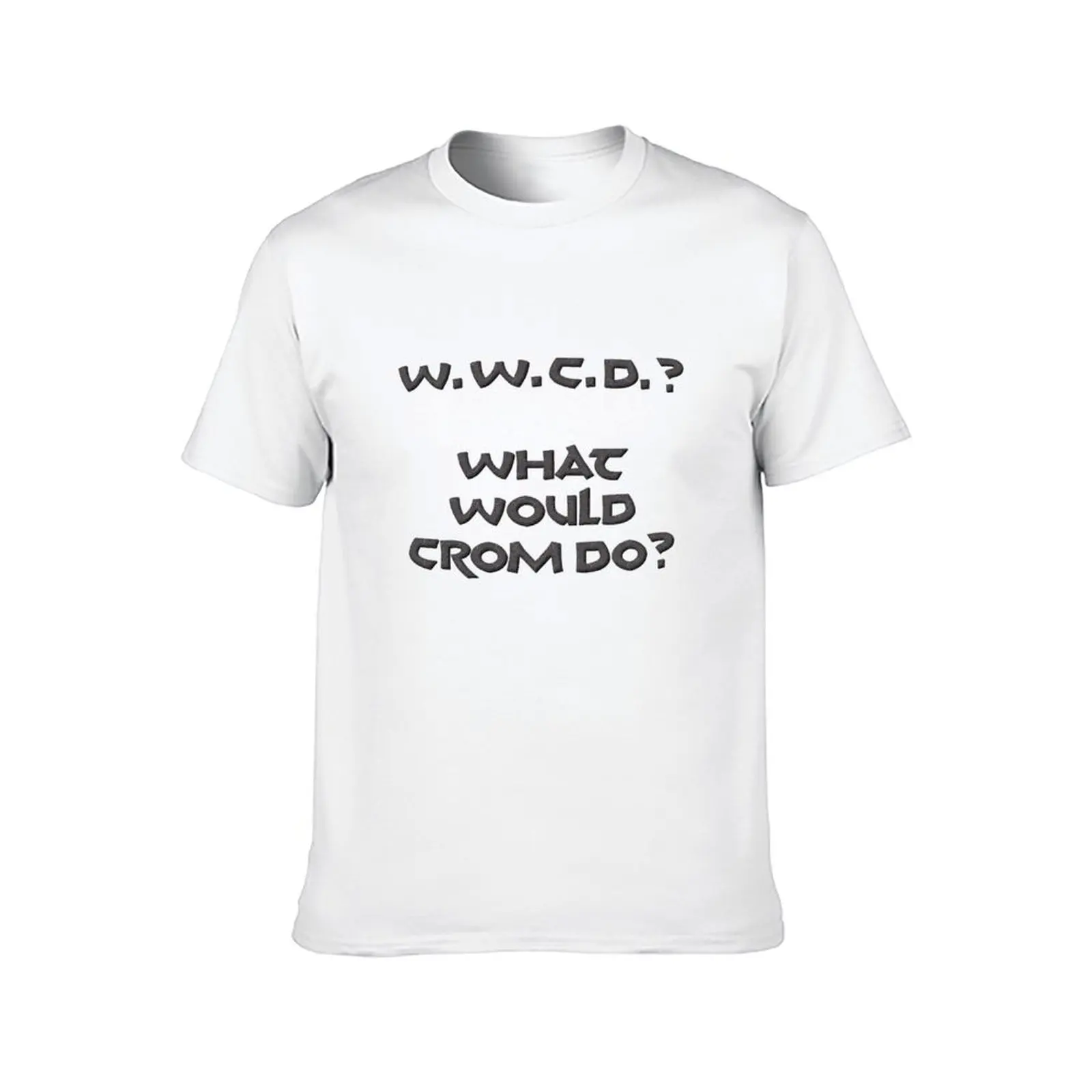 ماذا سيفعل كروم؟ تي شيرت تي شيرت للرجال قطن تي شيرت مطبوع حسب الطلب #2